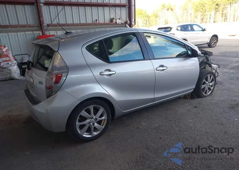 2012 Toyota Prius C Four from USA, damaged, VIN JTDKDTB33C1000563